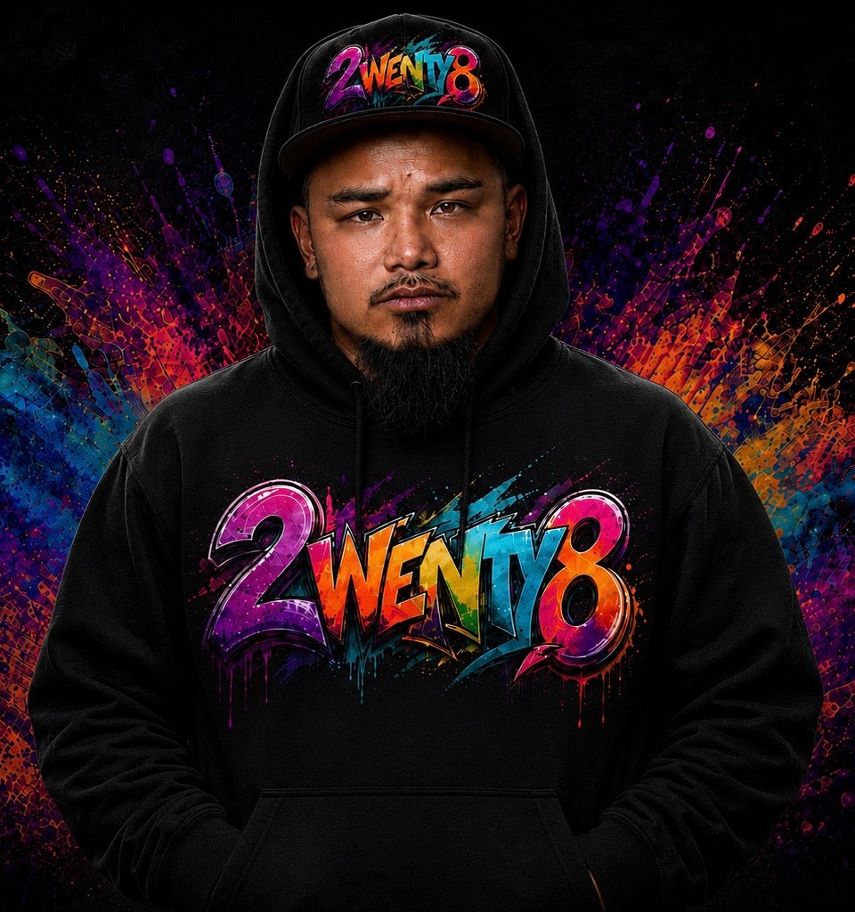 2wenty8 "Spray" Hoodie- Unisex - 2wenty8