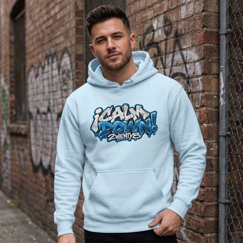 2wenty8 "Calm Down" Graphic Hoodie