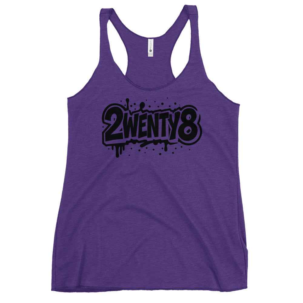 2wenty8 "Drip" Women's Racerback Tank