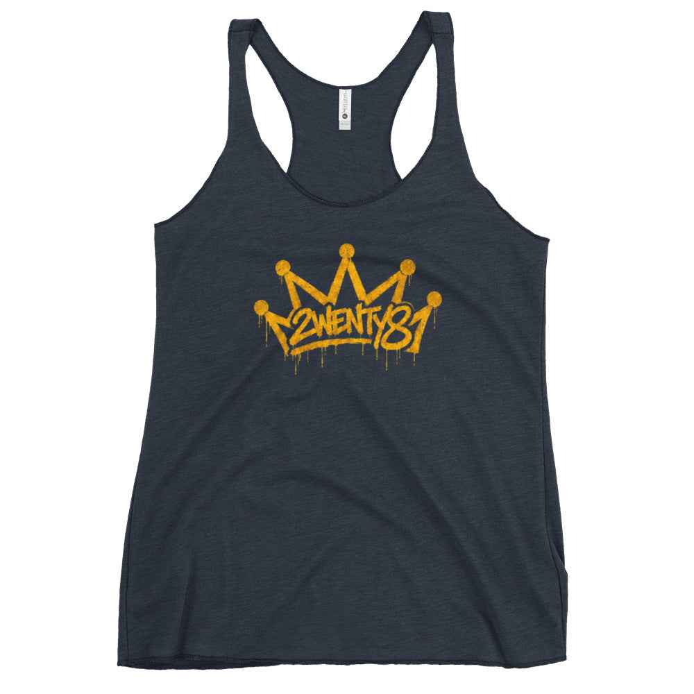 2wenty8 "Crown" Women's Racerback Tank