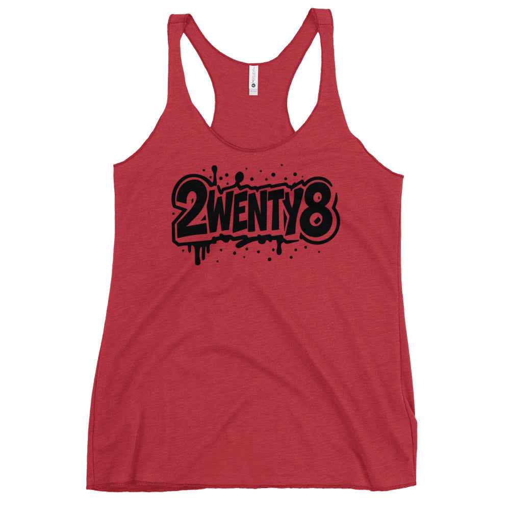 2wenty8 "Drip" Women's Racerback Tank